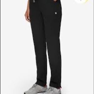 Figs XXS R OG High Waisted Black Yola Scrub Bottoms